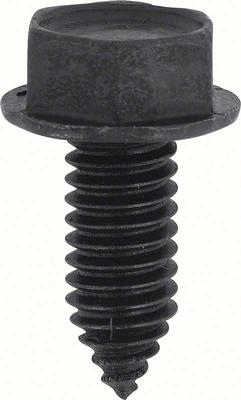 Bolt, 5/16-18 x 13/16 Pointed Tip With Hex Washer Head, Black Phosphate