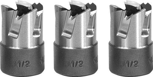 Blair Tools; Rotabroach 3 Piece 1/2 Replacement Cutter Set; 1/4 Depth of Cut