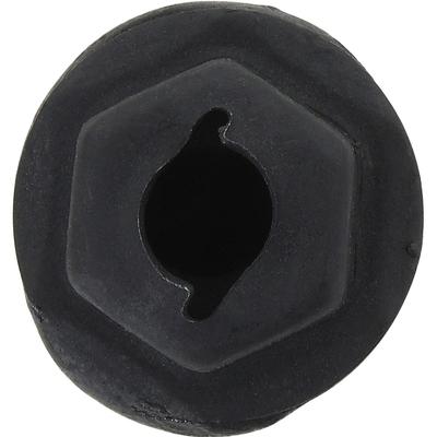 1930-2007 GM; Thread Cutting Pal Nut with Sealer; 3/16 Stud Size; Hex Washer Head; Zinc Plated