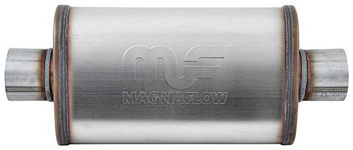 Magnaflow 5 x 8 x 14 Stainless Steel Muffler with 3 Center Inlet / 3 Center Outlet