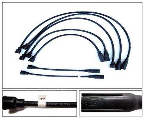 1964-66 Ford Mustang; Concours Ignition Wire Set; 6 Cylinder 170/200; FoMoCo