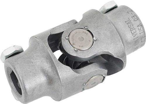 Borgeson Steering U-Joint; Natural Steel; 3/4-36 X 13/16-36