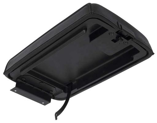 1982-92 Chevrolet Camaro; Padded Console Lid; Black; Made in the USA!