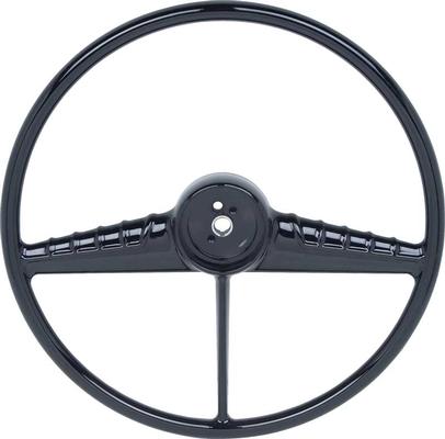 1954-56 Chevrolet, GMC Pickup, Panel, Suburban; Steering Wheel; 18 Diameter; Black