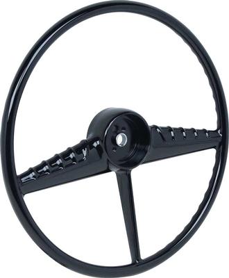 1954-56 Chevrolet, GMC Pickup, Panel, Suburban; Steering Wheel; 18 Diameter; Black