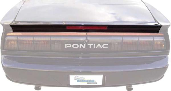 1987-92 Camaro, Firebird; Convertible Rear Spoiler; Fiberglass