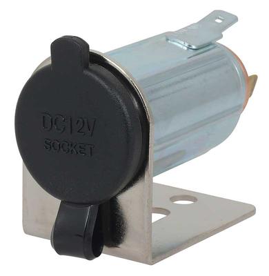 12 Volt: Auxiliary Power Outlet; With Cover