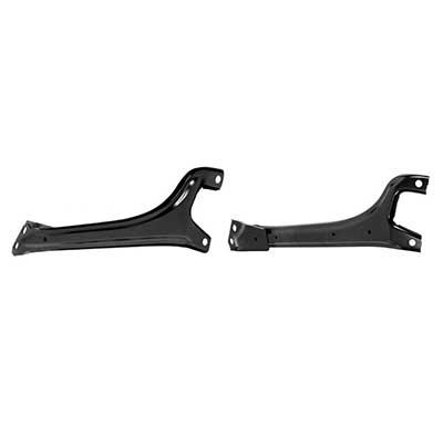 1967-68 Mustang, Cougar; Firewall to Shock Tower Braces; Pair; EDP Coated