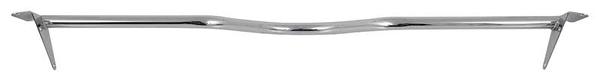 1964-66 Ford Mustang; Monte Carlo Bar; Curved; Chrome