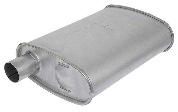 Dynomax Super Turbo 14 Aluminized Sport Muffler with 2 Offset Inlet - 2 Center Outlet