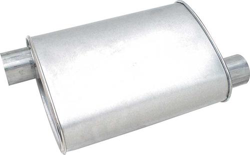 Dynomax Super Turbo 14 Aluminized Sport Muffler with 2.5 Offset Inlet / 2.5 Offset Outlet