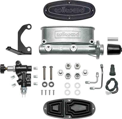 Wilwood Natural Finish Disc Brake 7/8 Bore Manual Brake Tandem Master Cylinder