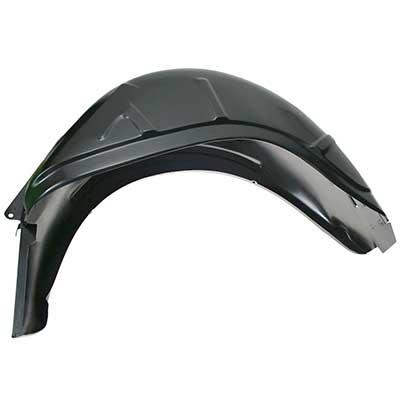 1965-66 Mustang; Complete Rear Wheelhouse Assembly; Coupe, Fastback; Passenger Side; EDP Coated