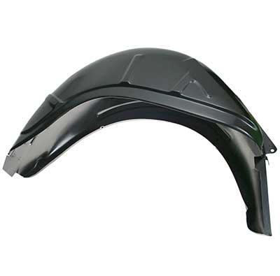 1965-66 Mustang; Complete Rear Wheelhouse Assembly; Coupe, Fastback; LH Driver Side; EDP Coated