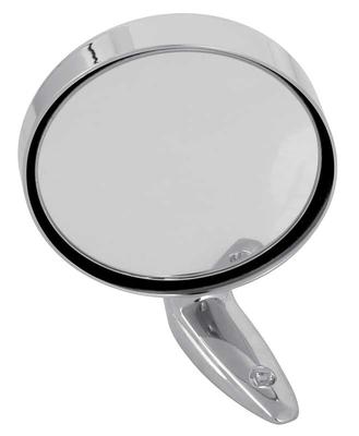 1966-74 Dodge, Plymouth, A & B Body; Outer Door Mirror; Round; Passenger Side