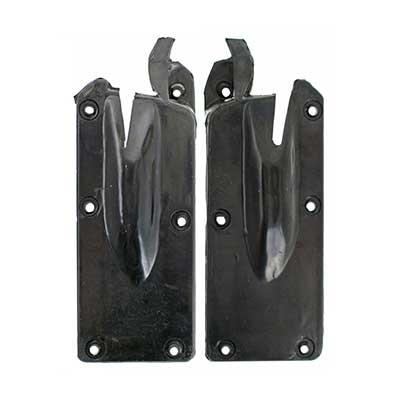1967-68 Mustang/Cougar; Quarter Window Door Jamb Seals; Coupe, Convertible; Pair
