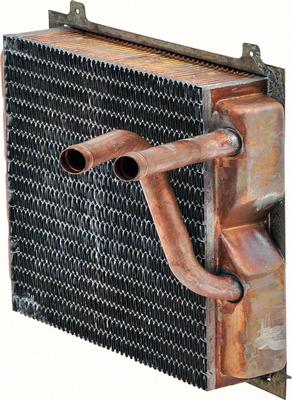 1965-71 Chrysler, Dodge, Plymouth B-Body; Heater Core; without AC; Copper / Brass; 5/8 Inlet / Outlet
