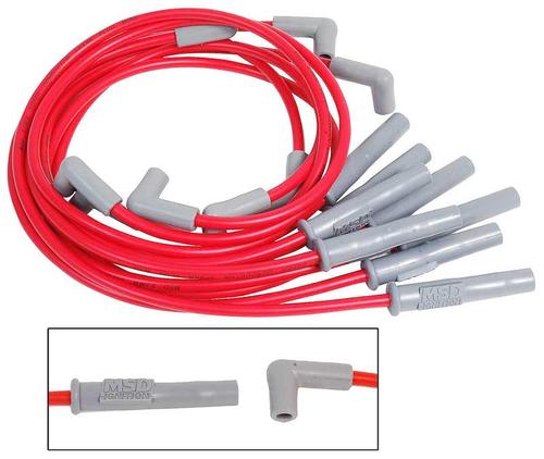 Ford; 302-351W; HEI; Super Conductor 8.5mm Wire Set; Red