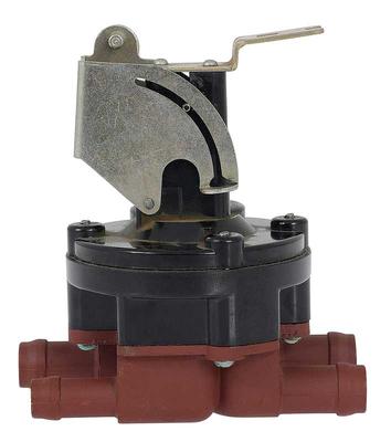 1975-78 Mopar Heater Control Valve; Cable-Operated; Phenolic; Red Die Cast; With Bracket