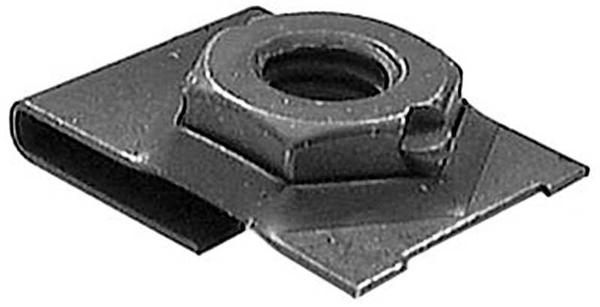 J-Type Clip Nut, Fits 5/16-18 bolts, Black Phosphate Coated