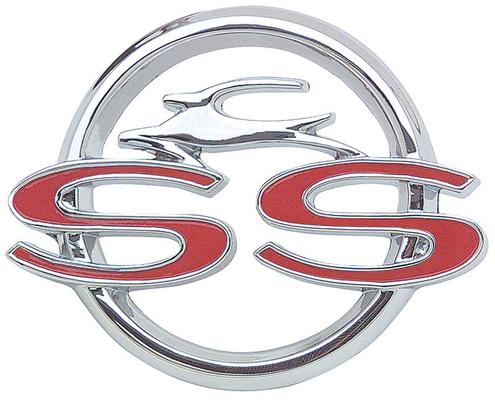 1963 Impala SS; Console Emblem