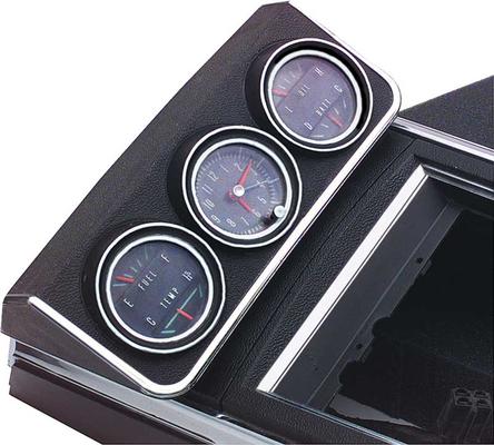 1967 Camaro, Firebird; Floor Console Assembly; with Gauge Housing Cut-Out