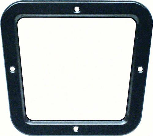 1970-81 Camaro, Firebird; Gearshift Boot Retainer Plate; for Manual Transmission; Black