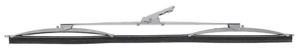 Windshield Wiper Blades; 16 long; Aero Style; For 1/4 (7mm) Bayonet Style Arms; Pair