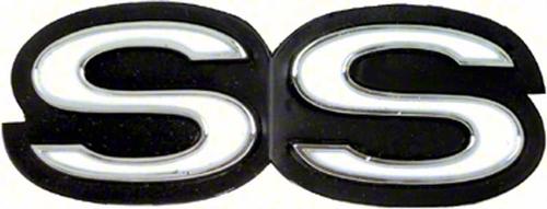 1969-71 Camaro SS Grill Emblem ; without Rally Sport Option