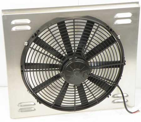 Single 16 Electric Fan With Shroud (For Northern Radiators CR5028 And , CR5057)