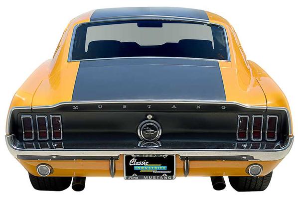 1967-68 Ford Mustang; Fastback; Rear Window Weatherstrip