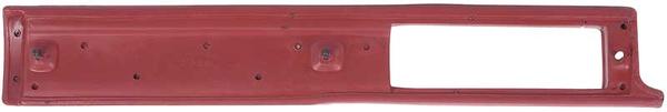 1987-93 Ford Mustang; Dash Pad; Red