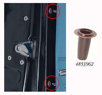 1965-1981 GM Door Panel Clip Retainers ; Each