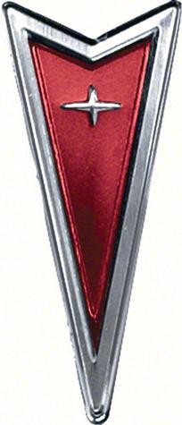 1973-81 Pontiac; Rally II Wheel Center Cap Emblem