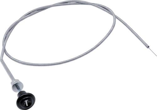 1955-59 Chevrolet/GMC Truck; Throttle Cable; With Black Knob