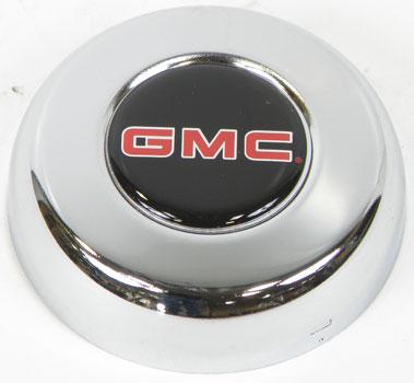 Classic Chrome GMC Logo Horn Cap