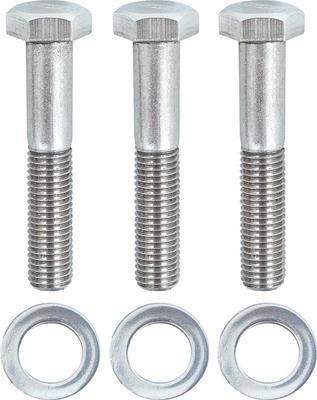 1-3/4 Stainless Steel Fan Spacer Bolt Set with SS Logo