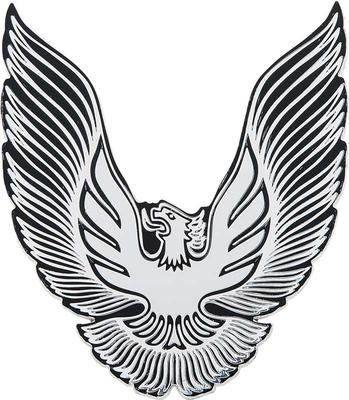 1979-81 Pontiac Firebird; Fuel Filler Door Emblem; Silver