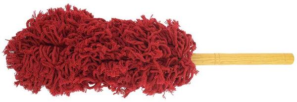 Car Duster; 24 Long Overall, Mop Head 14 Long; Wood Handle