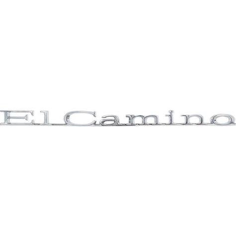 1971-75 El Camino; Front Fender Emblem ; Each