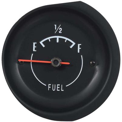1972-74 Corvette; Fuel Gauge; with White Markings
