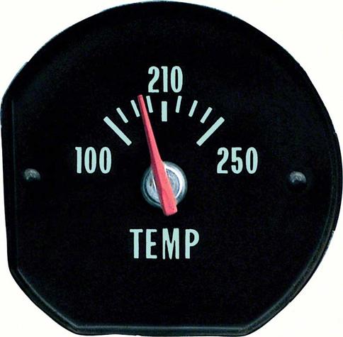 1970 Chevelle SS, Monte Carlo; Dash Temperature Gauge
