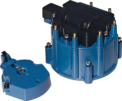 1974-87 Proform HEI Distributor Coil Cap and Rotor Set with Blue Cap and 50,000 Volt Coil