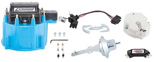 Proform HEI Distributor Tune Up Set with Blue Cap (Red/Yellow Coil Wires)