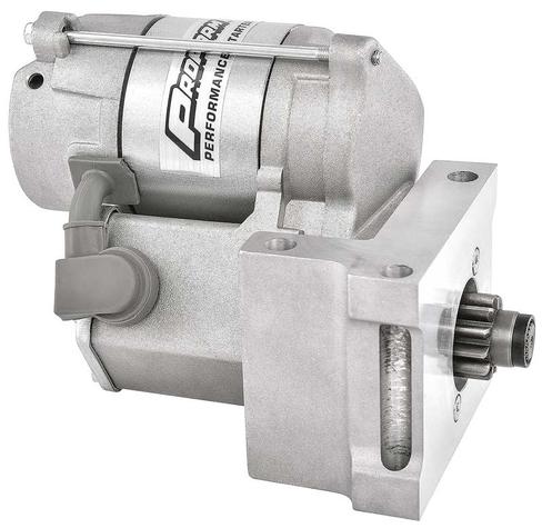 High Torque Starter. Fits Chevy S/B, B/B And V8S. 168-Tooth Flywheel. Staggered Mount, 14:1 Comp.