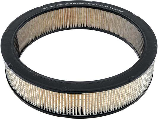 1965-74 GM; Air Cleaner Filter; Square Mesh; 14; with Correct Period Markings; A212CW; GM Licensed