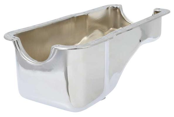 1969-73 Mustang/Cougar; Oil Pan; 351 Windsor; Chrome Plated