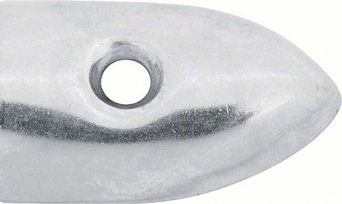 1949-75 GM, Dodge, Plymouth; Convertible Top Rear Window Binding End Clip, with Screw