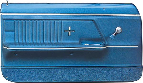 1967 Camaro, Firebird; Door Panel Molding; Upper; Deluxe Interior