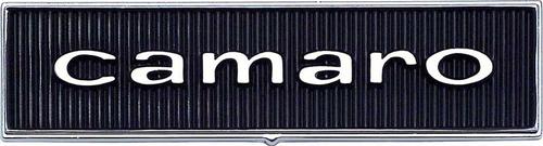 1967 Camaro; Door Panel Emblems; Standard Interior; Pair